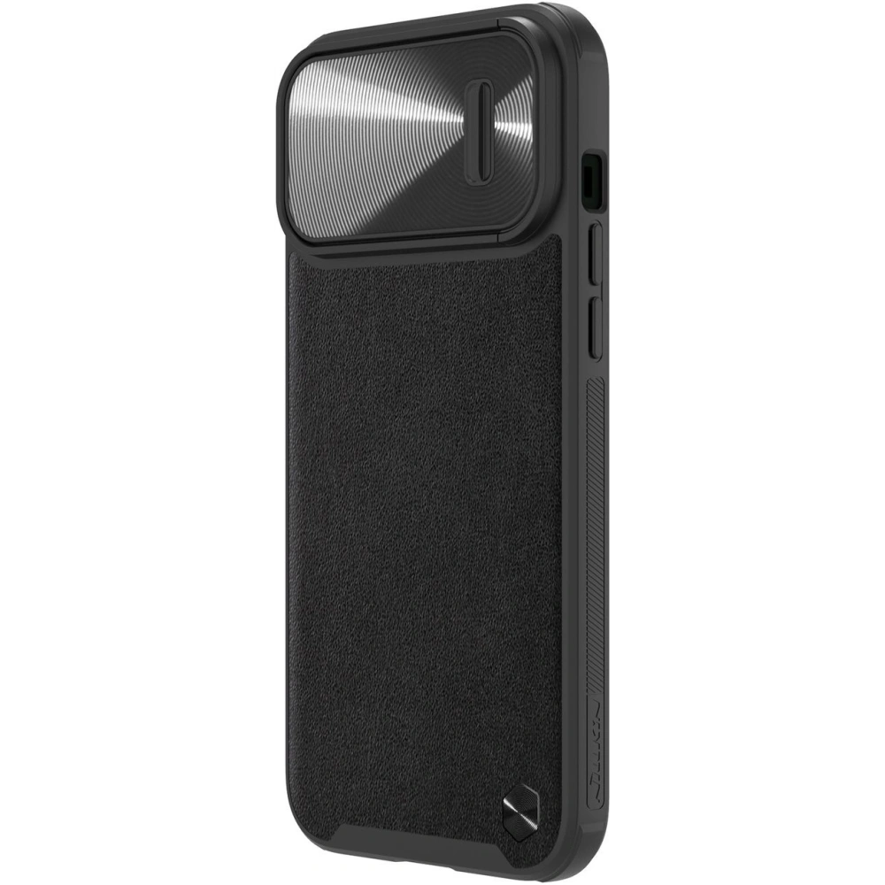 Hurtownia GSM - Etui Nillkin CamShield Leather S Apple iPhone 14 Pro Max czarny - NLK859 - {ean13} - Hurt