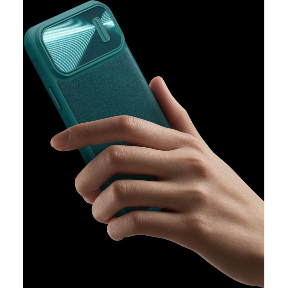 Hurtownia GSM - Etui Nillkin CamShield Leather S Apple iPhone 14 Pro Max fekete - NLK859 - {ean13} - Hurt