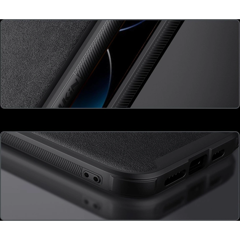Hurtownia GSM - Case Nillkin CamShield Leather S für Apple iPhone 14 Pro Max schwarz - NLK859 - {ean13} - Hurt