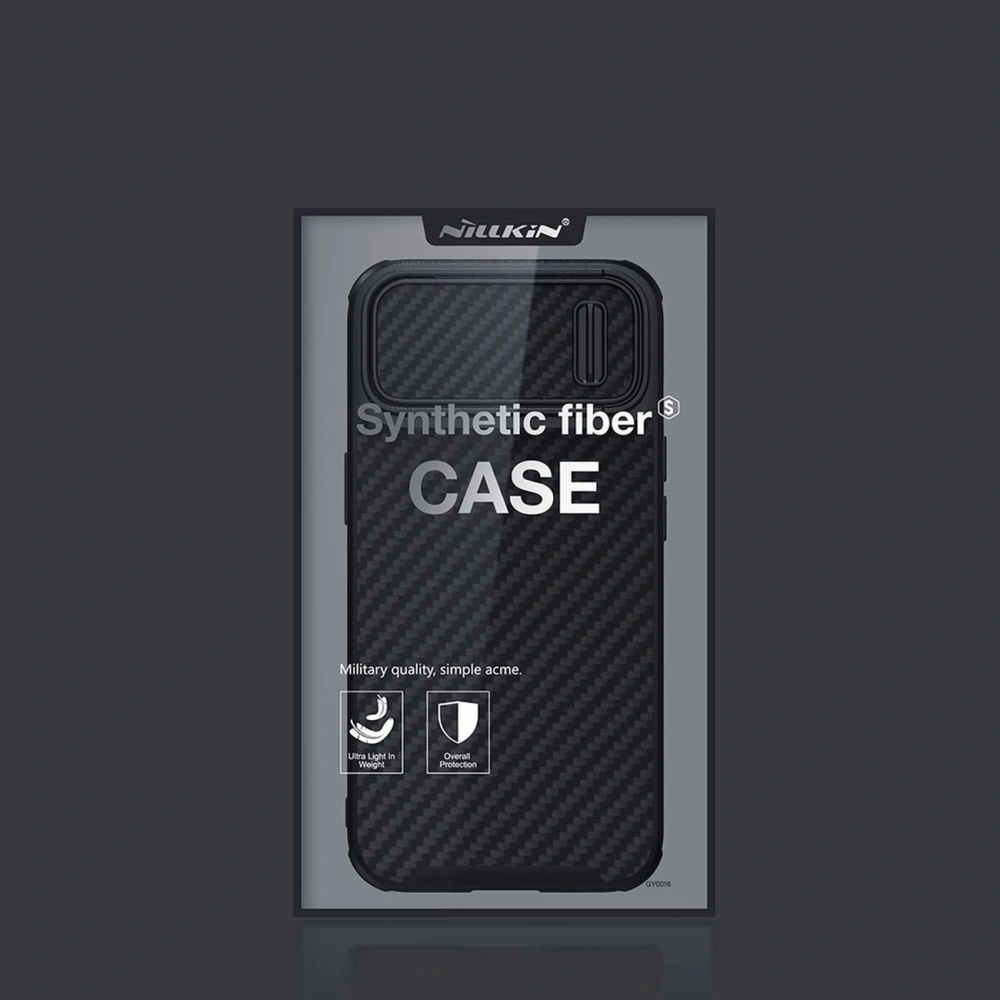 Hurtownia GSM - Etui Nillkin szintetikus szál S Apple iPhone 14 fekete - NLK860 - {ean13} - Hurt