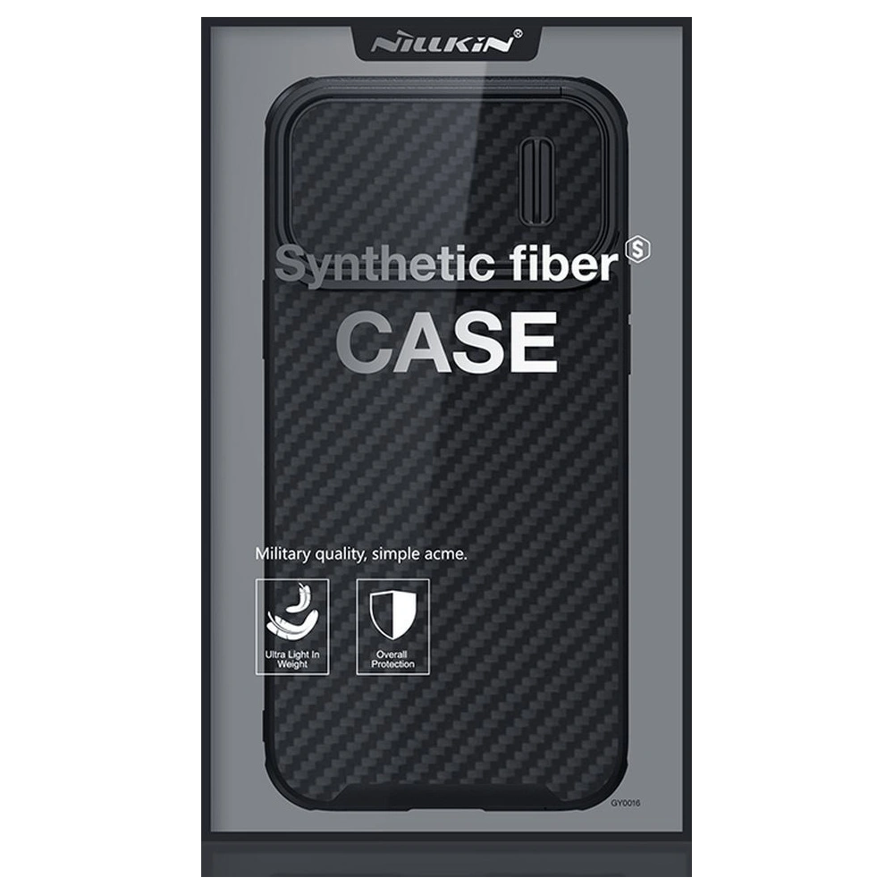 Hurtownia GSM - Etui Nillkin Synthetic Fiber S Apple iPhone 14 Pro negru - NLK861 - {ean13} - Hurt