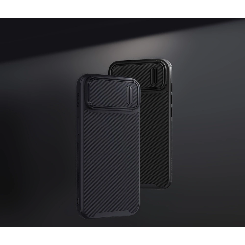 Hurtownia GSM - Etui Nillkin Synthetic Fiber S Apple iPhone 14 Pro negru - NLK861 - {ean13} - Hurt