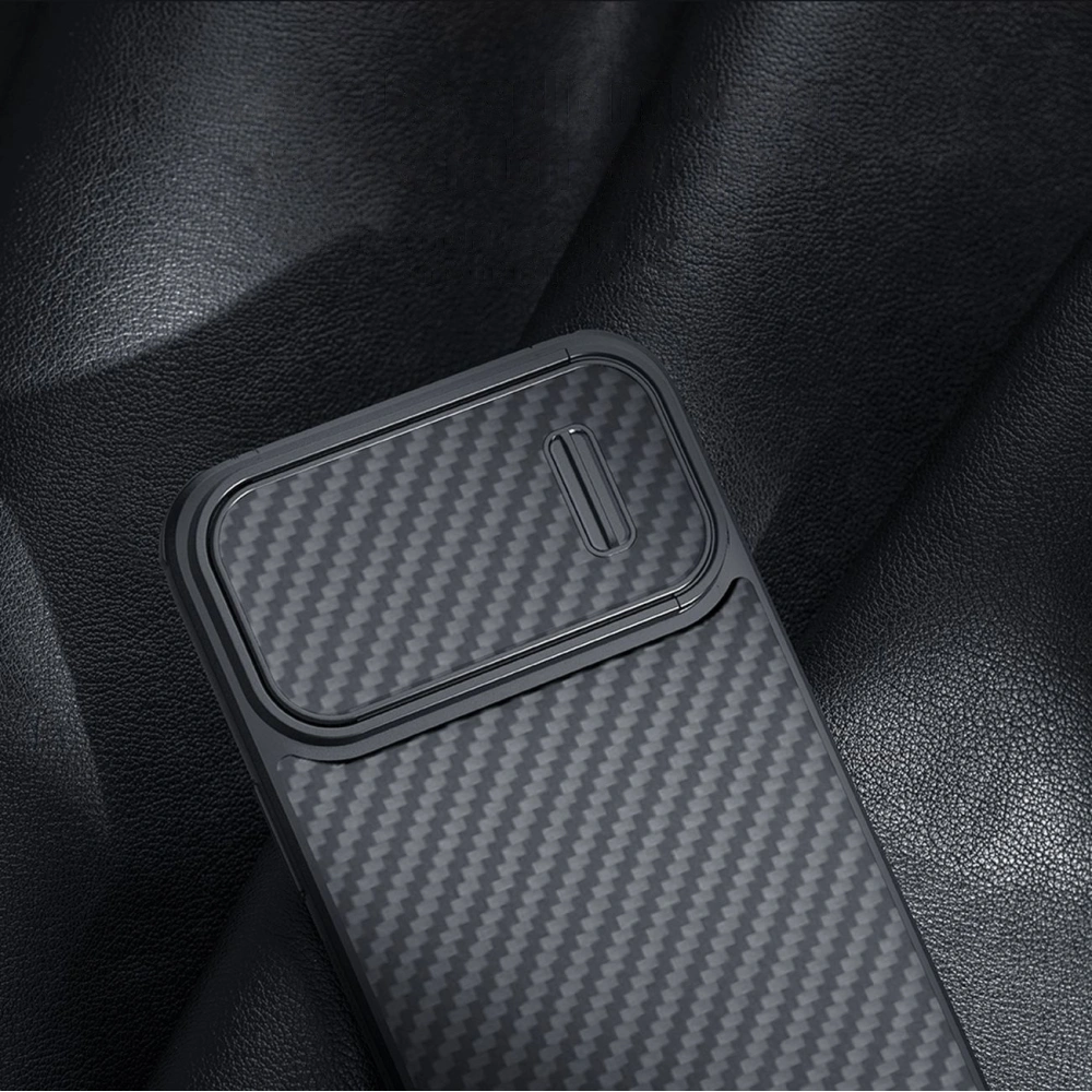 Hurtownia GSM - Etui Nillkin Synthetic Fiber S Apple iPhone 14 Pro negru - NLK861 - {ean13} - Hurt