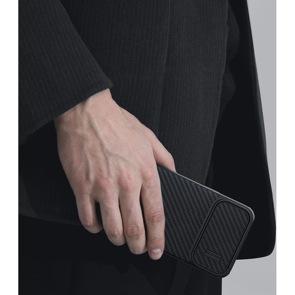 Hurtownia GSM - Etui Nillkin Synthetic Fiber S Apple iPhone 14 Pro negru - NLK861 - {ean13} - Hurt