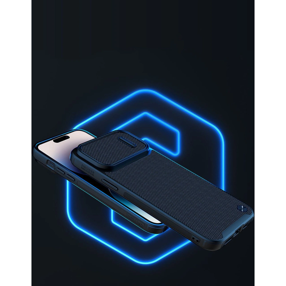 Hurtownia GSM - Case Nillkin Textured S Magnetic MagSafe Apple iPhone 14 Pro blau - NLK868 - {ean13} - Hurt
