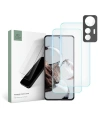 Securizat din sticlă + pentru obiectivele aparatului Tech-Protect Supreme Set Xiaomi 12T Clear [2+1 PACK]