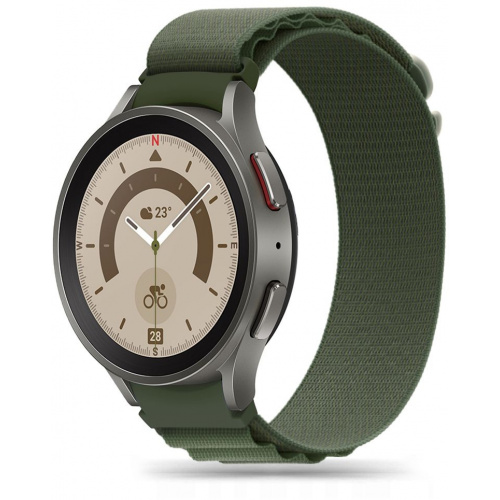 Hurtownia Tech-Protect - 9490713930281 - THP1572 - Pasek Tech-Protect Nylon Pro Samsung Galaxy Watch 4/5/5 Pro/6 Military Green - B2B homescreen