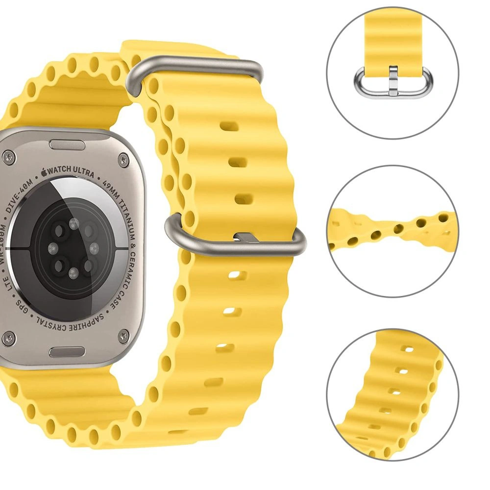 Wholesale Tech-Protect Iconband Pro Apple Watch 4/5/6/7/SE/8/9/Ultra 44/45/49mm Yellow - THP1575 - {ean13} - Hurt