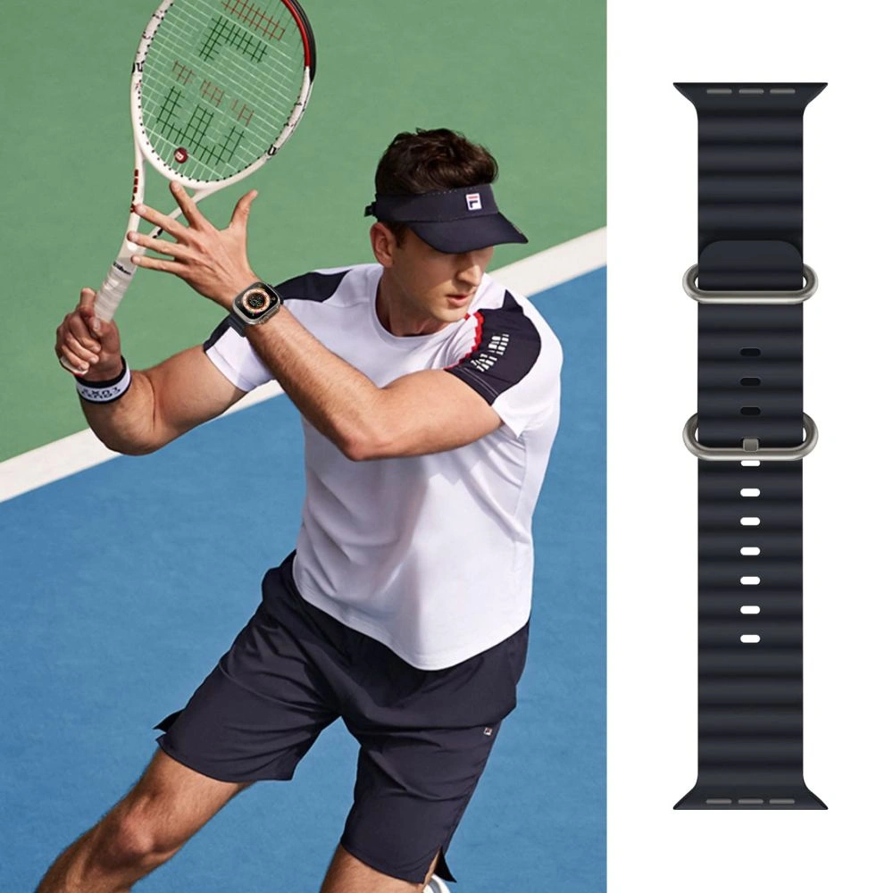 Hurtownia GSM - Tech-Protect Iconband Pro Apple Watch 4/5/6/7/SE/8/9/Ultra 44/45/49mm Schwarz - THP1577 - {ean13} - Hurt