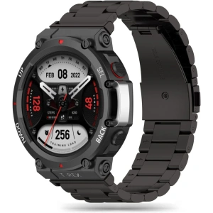 Hurtownia GSM - Bransoleta Tech-Protect Rozsdamentes Amazfit T-Rex 2 Fekete - THP1578 - {ean13} - Hurt