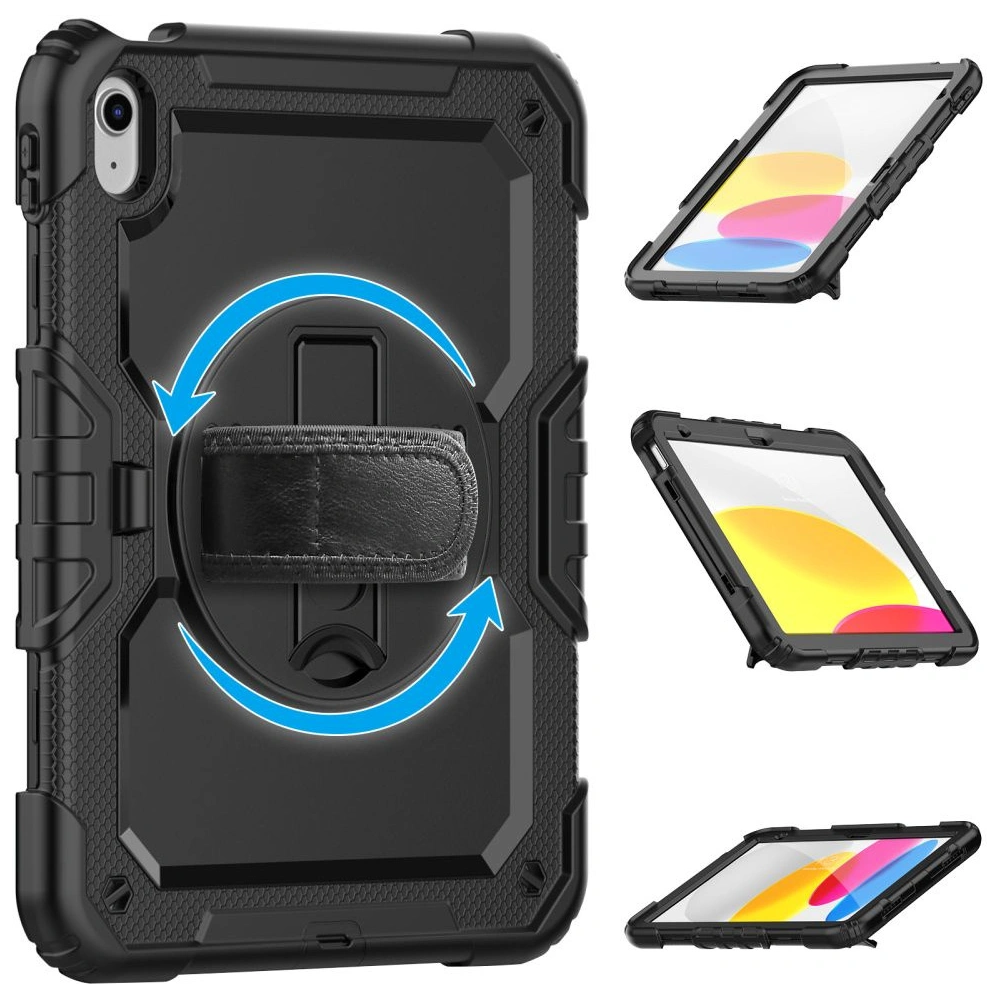 Hurtownia GSM - Etui Tech-Protect Solid360 Apple iPad 10.9 2022 (10. generációs) Fekete - THP1580 - {ean13} - Hurt