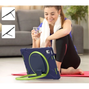 Hurtownia GSM - Etui Tech-Protect X-armor Apple iPad 10.9 2022 (10. generacji) Navy/Lime - THP1581 - {ean13} - Hurt