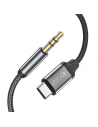 Hurtownia GSM - Cablul audio Tech-Protect Ultraboost USB-C/mini Jack 3.5mm 100cm Negru - THP1582 - {ean13} - Hurt