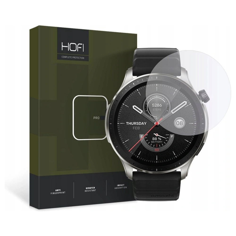 Hurtownia GSM - Edzett üveg Hofi Glass Pro+ Amazfit GTR 4 Clear - HOFI318 - {ean13} - Hurt