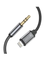 Hurtownia GSM - Cablul audio Tech-Protect Ultraboost Lightning/mini Jack 3.5mm 100cm Negru - THP1583 - {ean13} - Hurt
