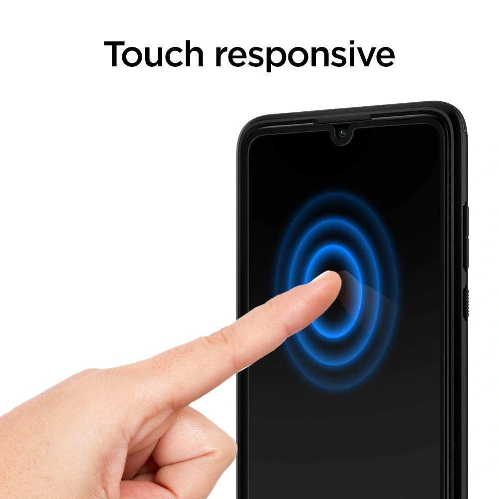 Hurtownia GSM - Tvrdé sklo Spigen GLAS.tR Slim Huawei P30 Lite Black - SPN2577 - {ean13} - Hurt