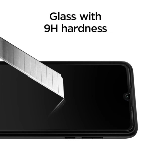 Hurtownia GSM - Tvrdé sklo Spigen GLAS.tR Slim Huawei P30 Lite Black - SPN2577 - {ean13} - Hurt