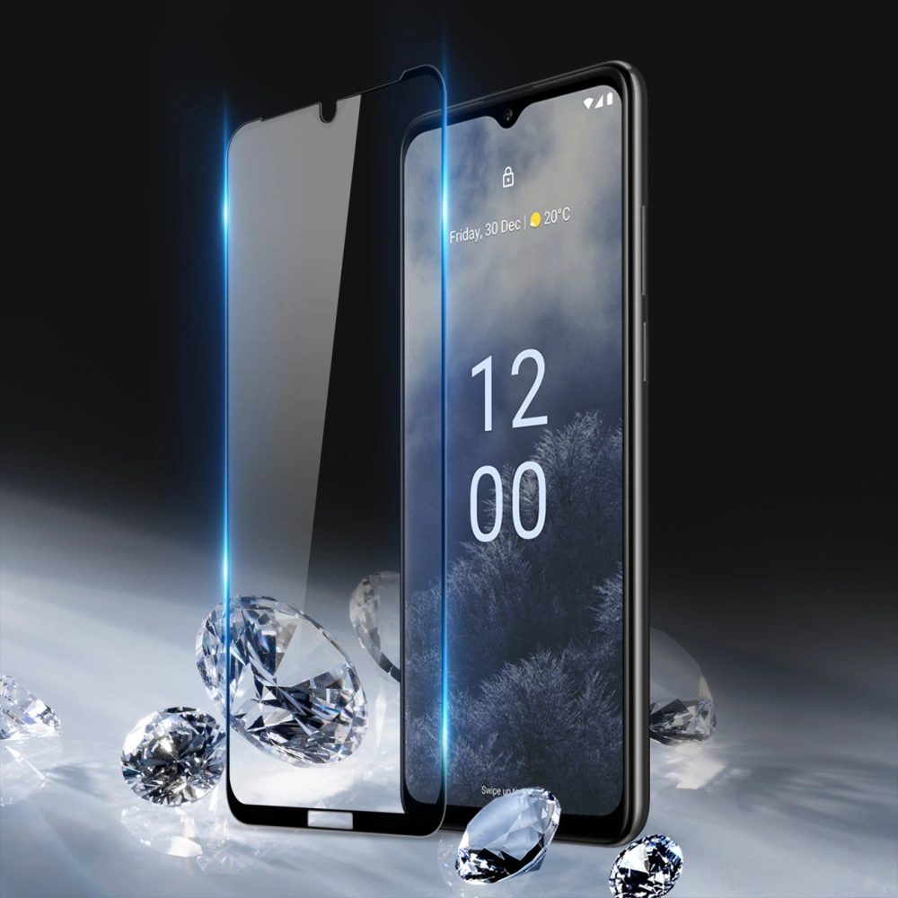 Dux Ducis 10D Edzett Üveg Nokia G60 fekete (tokbarát)