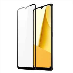 Hurtownia GSM - Szkło hartowane Dux Ducis 9D Tempered Glass Vivo Y16/Y02s czarny (case friendly) - DDS1387 - {ean13} - Hurt