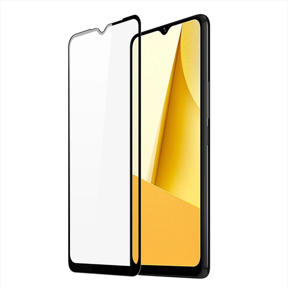 Hurtownia GSM - Szkło hartowane Dux Ducis 9D Tempered Glass Vivo Y16/Y02s czarny (case friendly) - DDS1387 - {ean13} - Hurt