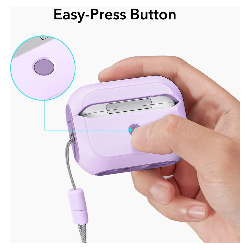 Hurtownia GSM - Etui ESR Orbit Halolock MagSafe Apple AirPods Pro 2/1 Lavandă - ESR625 - {ean13} - Hurt