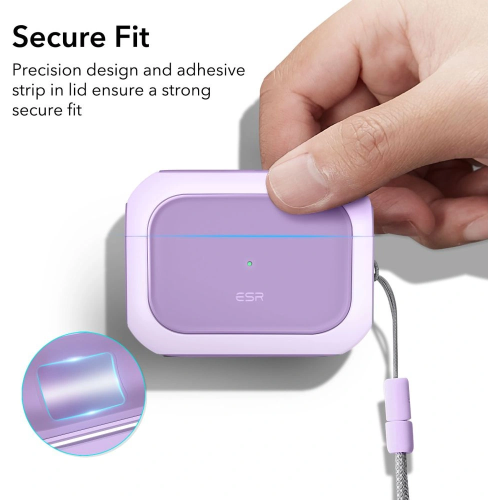 Wholesale ESR Orbit Halolock MagSafe Apple AirPods Pro 2/1 Lavender - ESR625 - {ean13} - Hurt