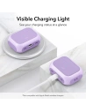 Wholesale ESR Orbit Halolock MagSafe Apple AirPods Pro 2/1 Lavender - ESR625 - {ean13} - Hurt