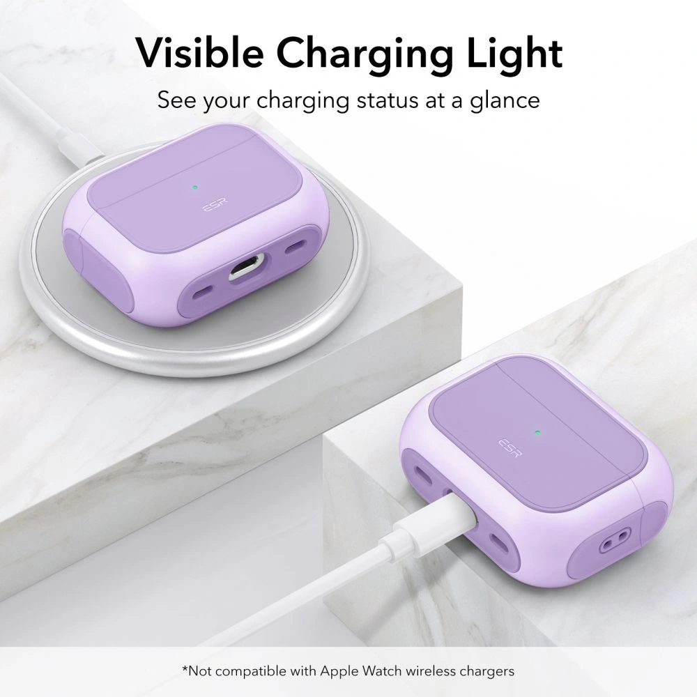 Hurtownia GSM - Etui ESR Orbit Halolock MagSafe Apple AirPods Pro 2/1 Lavandă - ESR625 - {ean13} - Hurt