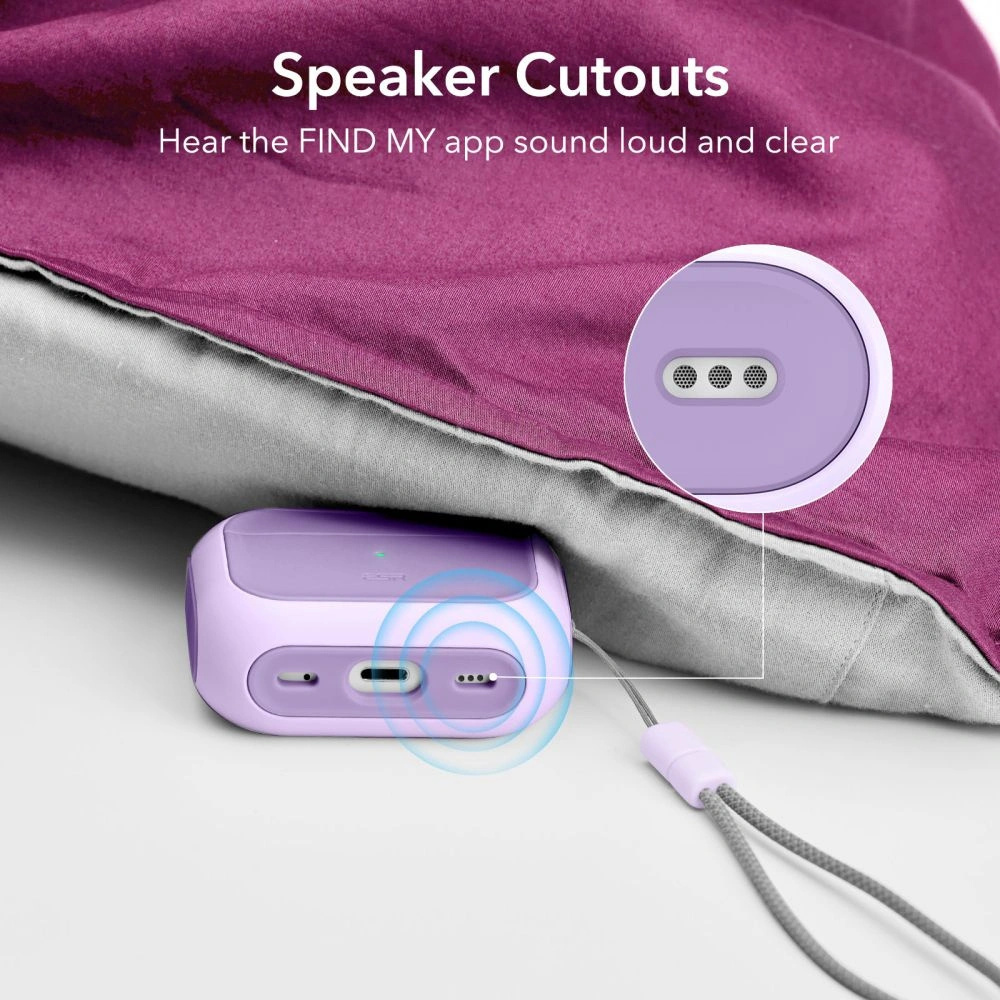 Wholesale ESR Orbit Halolock MagSafe Apple AirPods Pro 2/1 Lavender - ESR625 - {ean13} - Hurt
