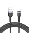 Kábel Tech-Protect Ultraboost USB-C 3A 200cm Fekete