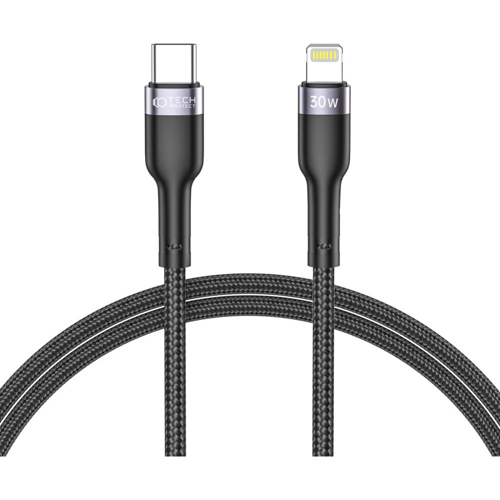 Wholesale Tech-Protect Ultraboost Lightning Cable PD 30W/3A 100cm Black - THP1596 - {ean13} - Hurt