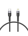 Tech-Protect Ultraboost Lightning Cable PD 30W/3A 25cm Black