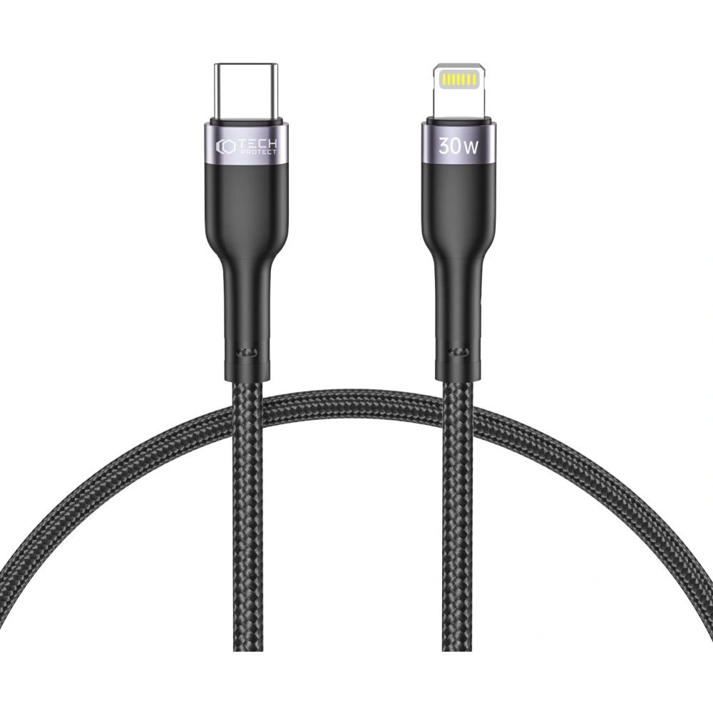 Hurtownia GSM - Kabel Tech-Protect Ultraboost Lightning PD 30W/3A 25cm černý - THP1597 - {ean13} - Hurt
