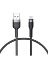 Kabel Tech-Protect Ultraboost microUSB 2.4A 25cm černý