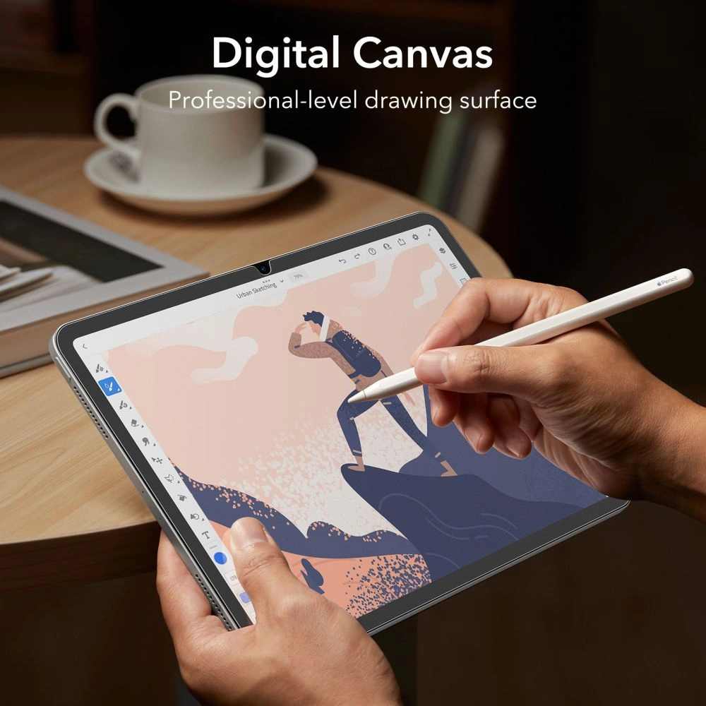 Hurtownia GSM - Folia ESR Paper Feel Apple iPad 10.9 2022 (10. generacji) Matte Clear [2 PACK] - ESR626 - {ean13} - Hurt