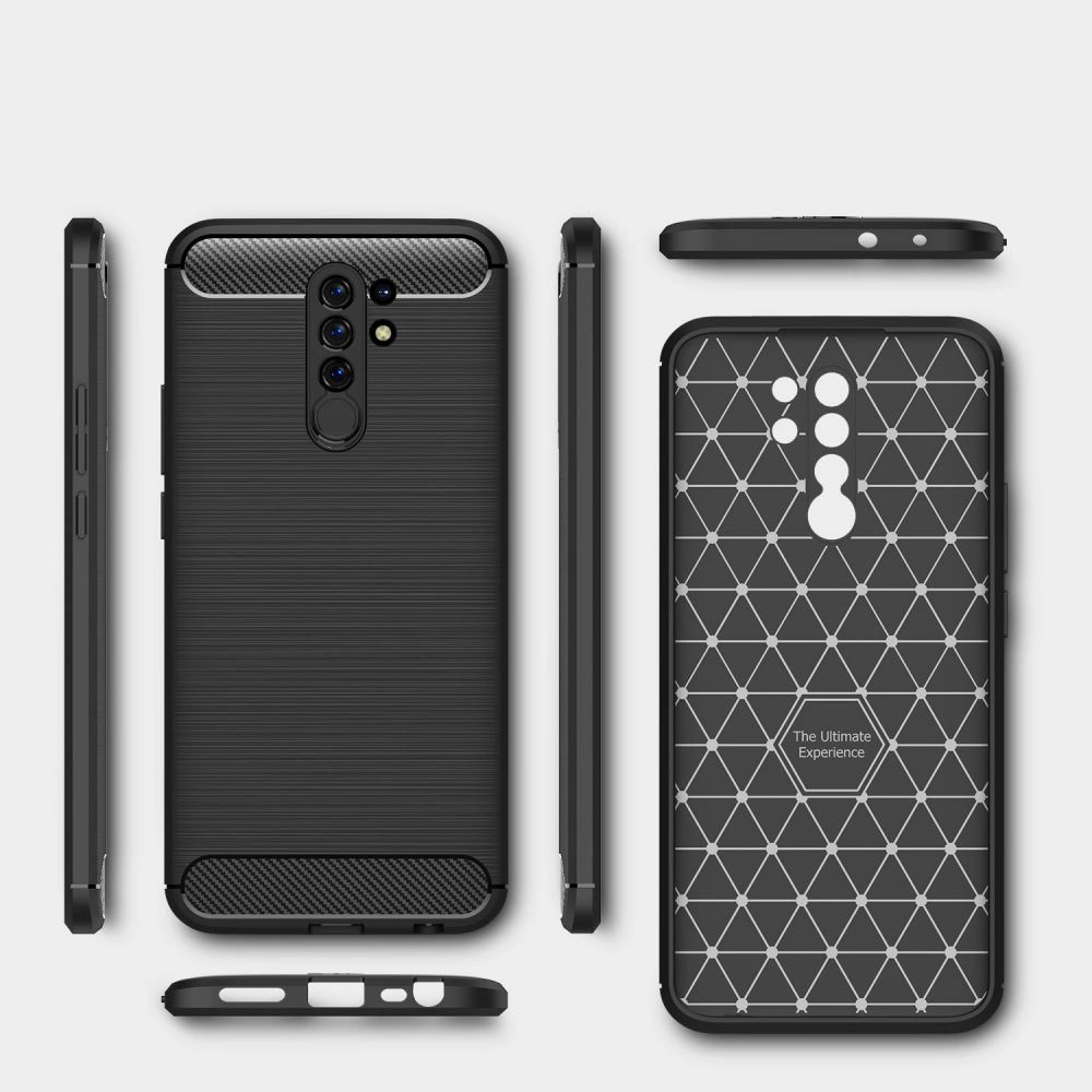 Hurtownia GSM - Etui Tech-Protect TPUCarbon Xiaomi Redmi 9 černé - THP1602 - {ean13} - Hurt