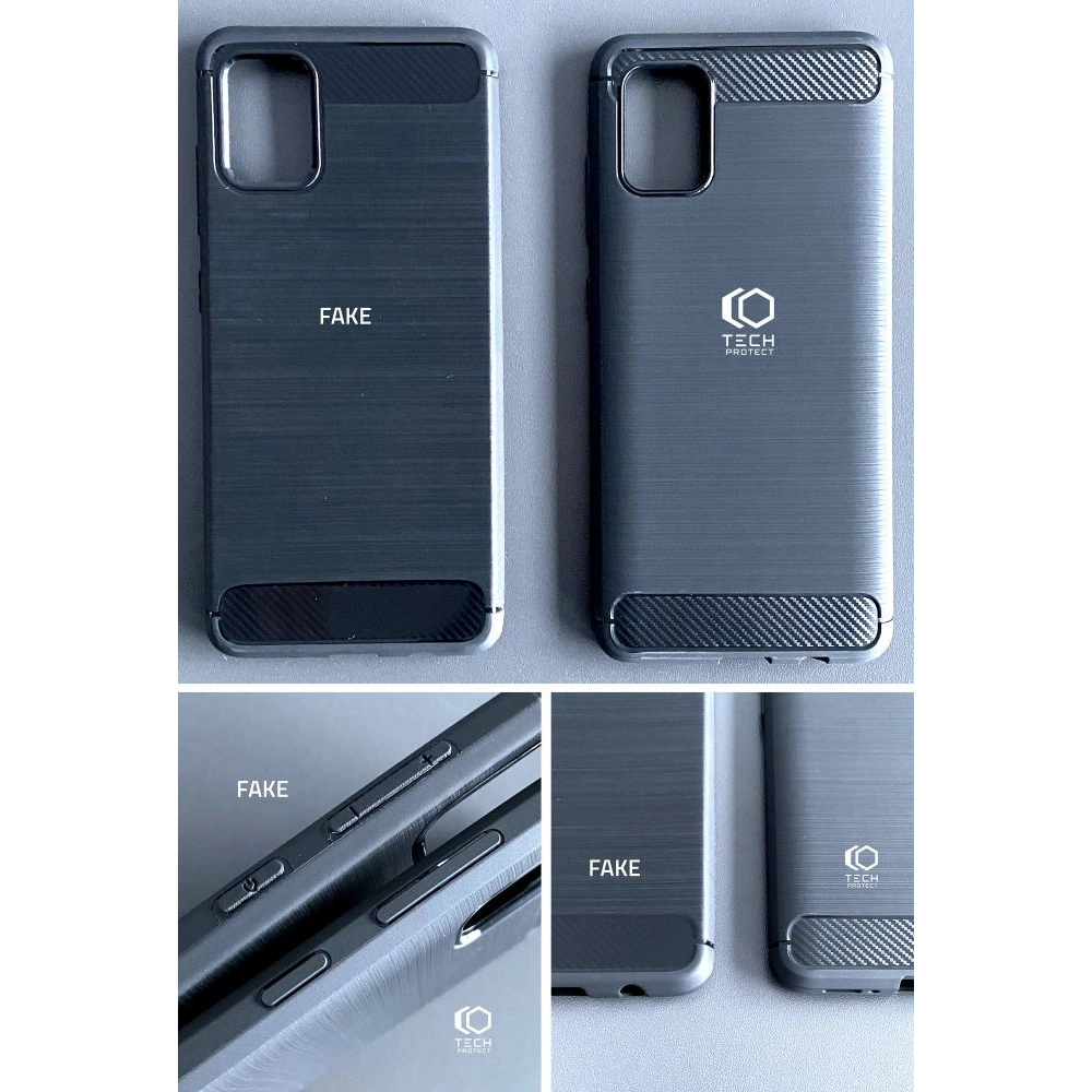 Hurtownia GSM - Etui Tech-Protect TPUCarbon Xiaomi Redmi 9 Fekete - THP1602 - {ean13} - Hurt
