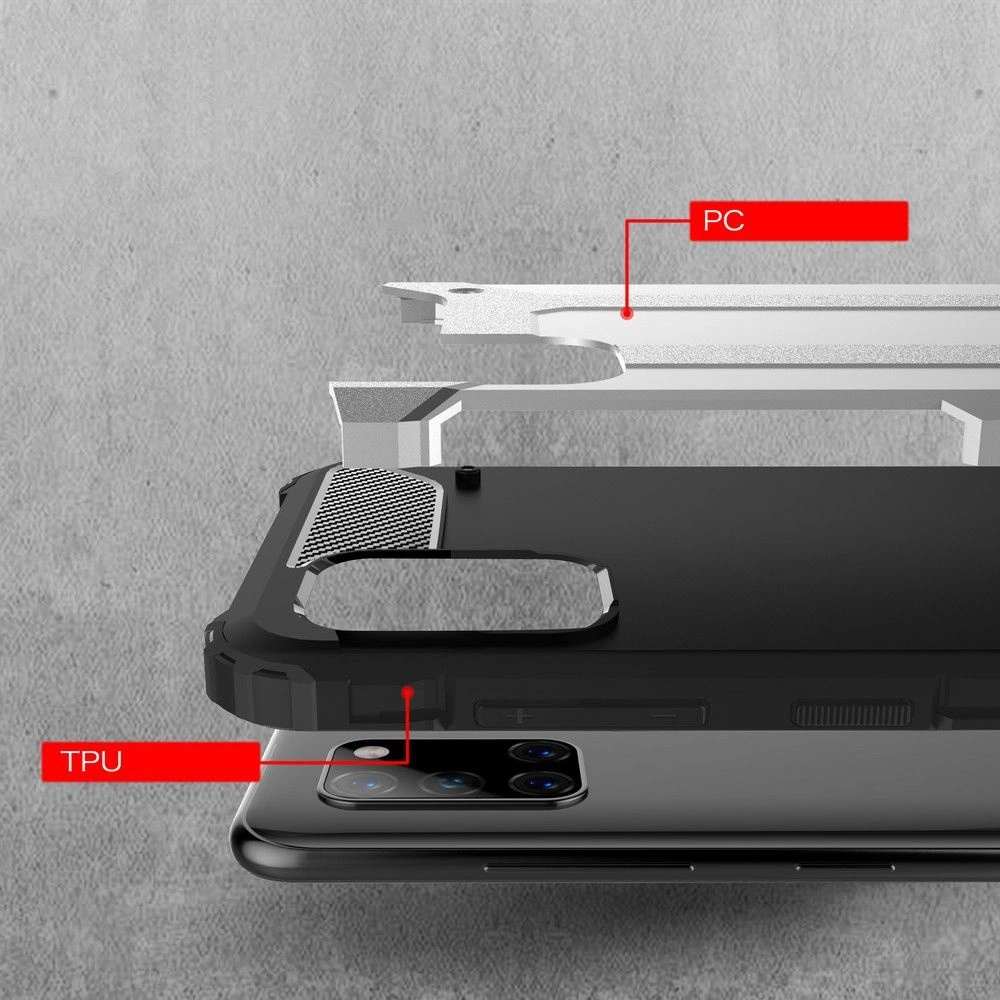 Hurtownia GSM - Etui Tech-Protect Xarmor Samsung Galaxy A31 Černé - THP1603 - {ean13} - Hurt