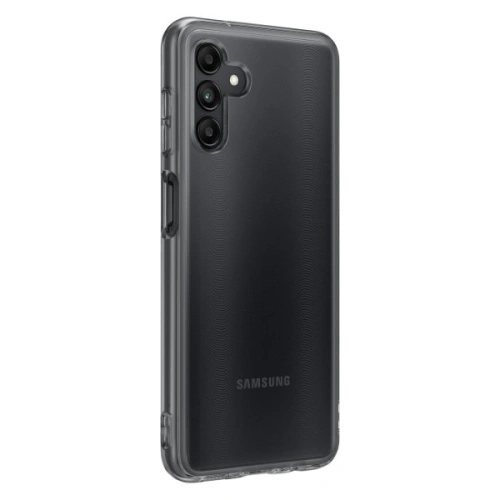 Etui Samsung Galaxy A04s EF-QA047TBEGWW czarny/black Soft Clear Cover