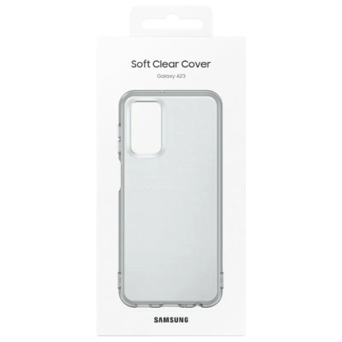 Etui Samsung Galaxy A23 5G EF-QA235TBEGWW czarny/black Soft Clear Cover