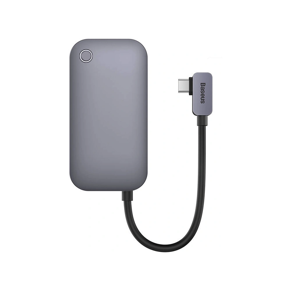 Hurtownia GSM - Hub 4w1 Baseus PadJoy Series USB-C zu USB 3.0 + HDMI + USB-C PD + Klinke 3.5mm (Grau) - BSU3700 - {ean13} - Hurt