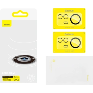 Folia na aparat Baseus Lens Protector Xiaomi 12 0.3mm przezroczysta [2 PACK]