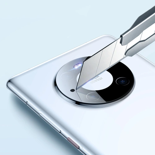 Folia na aparat Baseus Lens Protector Huawei Mate 40 Pro 0.3mm przezroczysta [2 PACK]