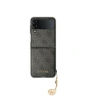 Case Guess GUHCZF4GF4GGR F721 Samsung Galaxy Z Flip 4 grau/grey hardcase 4G Charms Collection