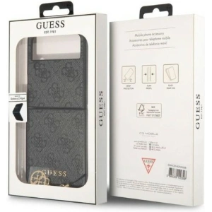Wholesale Guess GUHCZF4GF4GGR F721 Samsung Galaxy Z Flip 4 grey hardcase 4G Charms Collection - GUE2267 - {ean13} - Hurt