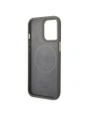 Hurtownia GSM - Case Guess GUHMP13LSAPSTG Apple iPhone 13 Pro grau/grey Hardcase Peony Logo Plate MagSafe - GUE2268 - {ean13} - Hurt