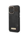 Hurtownia GSM - Etui Guess GUHMP13LSAPSTK Apple iPhone 13 Pro negru/black hardcase Peony Logo Plate MagSafe - GUE2269 - {ean13} - Hurt