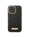 Hurtownia GSM - Etui Guess GUHMP13LSAPSTK Apple iPhone 13 Pro negru/black hardcase Peony Logo Plate MagSafe - GUE2269 - {ean13} - Hurt