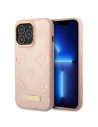 Etui Guess GUHMP13LSAPSTP Apple iPhone 13 Pro różowy/pink hardcase Peony Logo Plate MagSafe