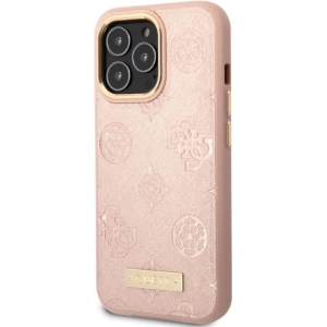 Hurtownia GSM - Etui Guess GUHMP13LSAPSTP Apple iPhone 13 Pro rózsaszín/pink hardcase Peony Logo Plate MagSafe - GUE2270 - {ean13} - Hurt